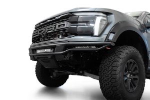 Ford F-150 Raptor Front Bumper - Addictive Desert Designs - Race Series - Hammer Black - `21-`24 Ford F-150 Raptor Front Bumper - Addictive Desert Designs - Race Series - Hammer Black - `21-`24